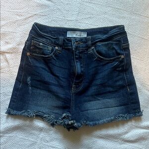KanCan Dark Blue Jean Shorts